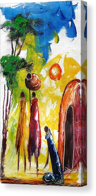 A 17 Canvas Art Print by Atanas