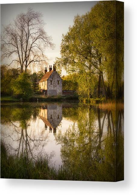 Game Keepers Cottage Cusworth Canvas Art Print by Ian Barber