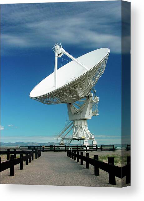 Very Large Array Antenna Canvas Art Print by Science Photo Library
