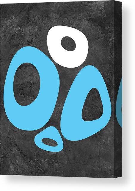 Abstract Splash Theme X Canvas Art Print by Naxart Studio
