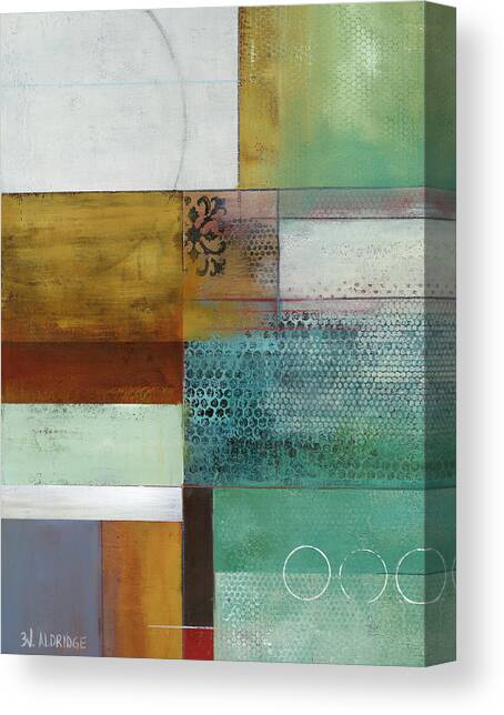 Cosmopolitan Abstract I Canvas Art Print by Willie Green-aldridge