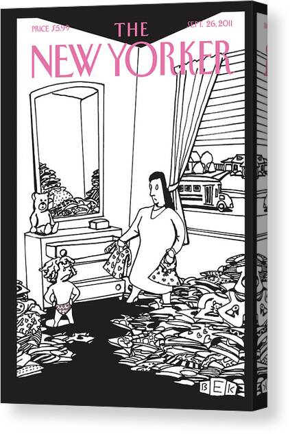 NO Canvas Art Print by Bruce Eric Kaplan