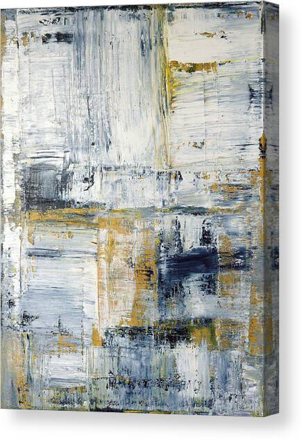 Abstract Painting No. 2 Canvas Art Print by Julie Niemela