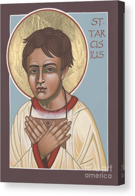 Holy Martyr St. Tarcisius Patron of Altar Servers 271 Canvas Art Print by William Hart McNichols