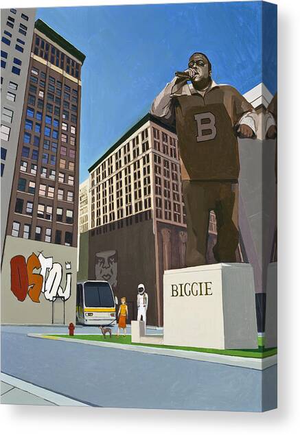 If You Dont Know Now You Know Canvas Art Print by Scott Listfield