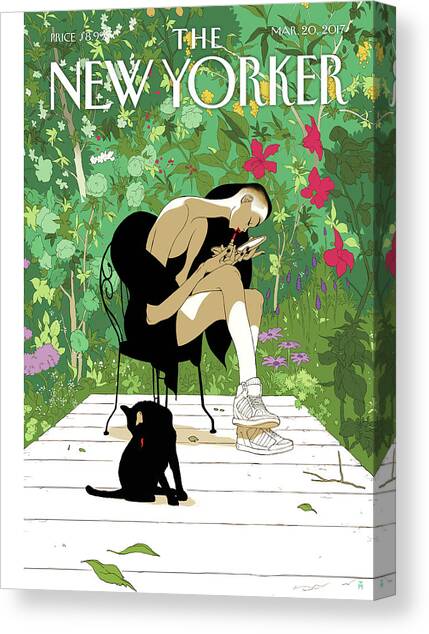 Spring Awakening Canvas Art Print by Tomer Hanuka