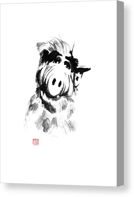 alf Canvas Art Print by Pechane Sumie