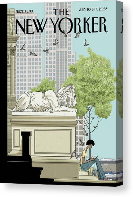 On the Same Page Canvas Art Print by Sergio Garcia Sanchez