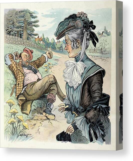 A Dismal Outlook Canvas Art Print by Samuel Ehrhart
