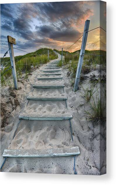 Follow the Path Canvas Art Print by Sebastian Musial
