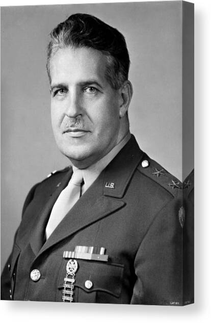 Leslie Groves, U.s. Army Officer Canvas Art Print by Science Source