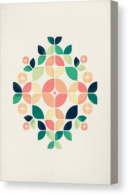 The Bouquet Canvas Art Print by Vess DSign