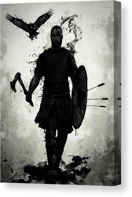 To Valhalla Canvas Art Print by Nicklas Gustafsson