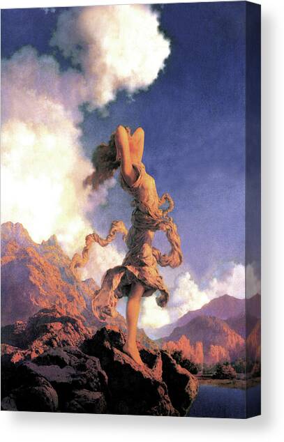 Ecstasy #3 Canvas Art Print by Maxfield Parrish