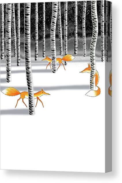 Hide and Seek  Canvas Art Print by Andrew Hitchen