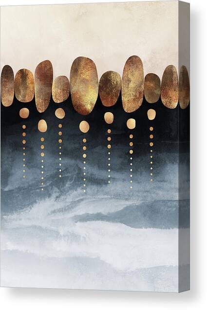 Natural Abstraction Canvas Art Print by Elisabeth Fredriksson