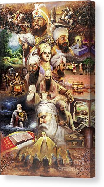 The Path Canvas Art Print by Art of Raman