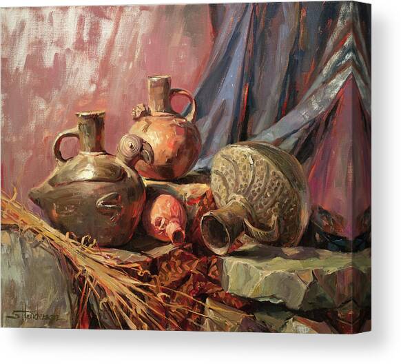 Chimu Canvas Art Print by Steve Henderson
