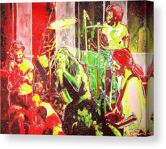 Bad Brains Canvas Art Print by Joel Tesch