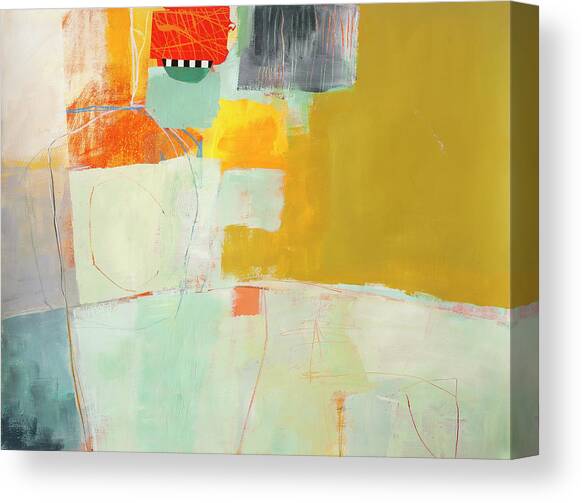 Going Around in Circles Canvas Art Print by Jane Davies