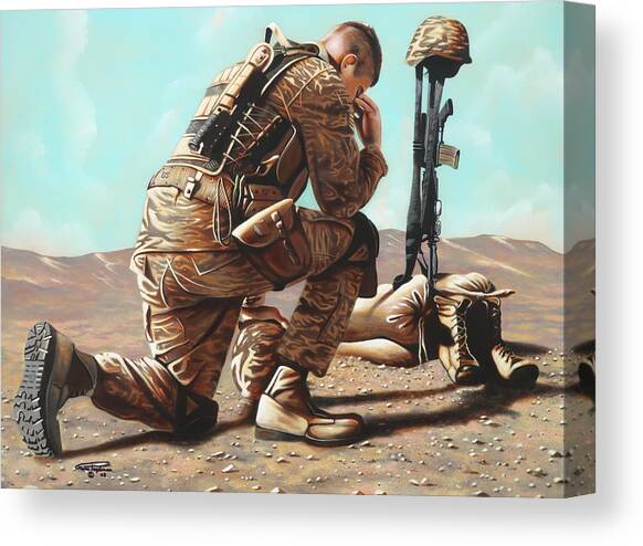 A Soldier's Prayer ~ Army Soldier Prayer Tapestry Afghan Throw 