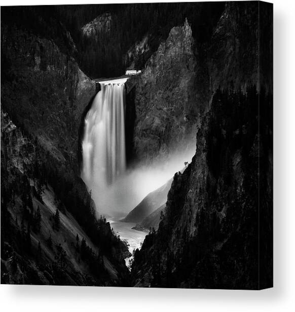 Falling Rivers Canvas Art Print by Yvette Depaepe