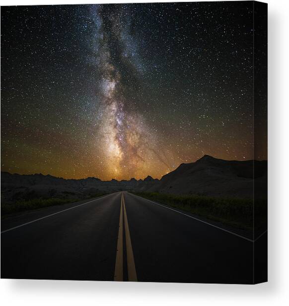 Highway to Heaven Canvas Art Print by Aaron J Groen