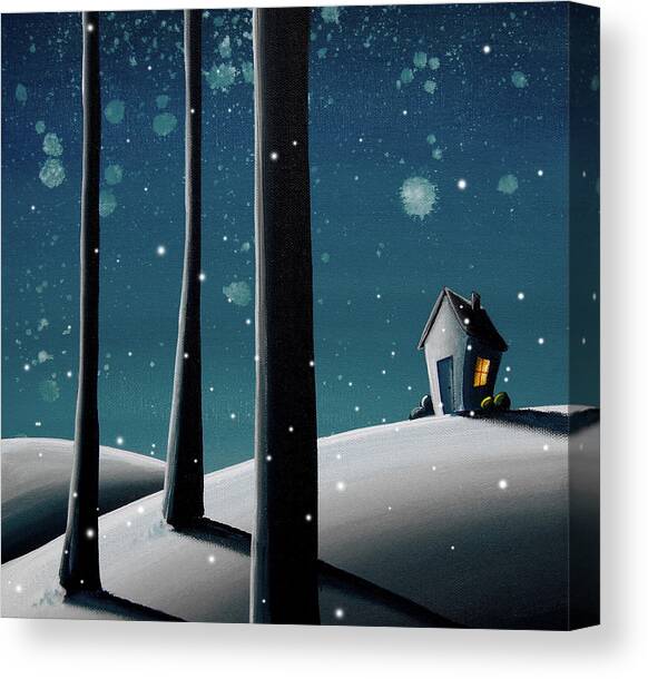 The Frost Canvas Art Print by Cindy Thornton