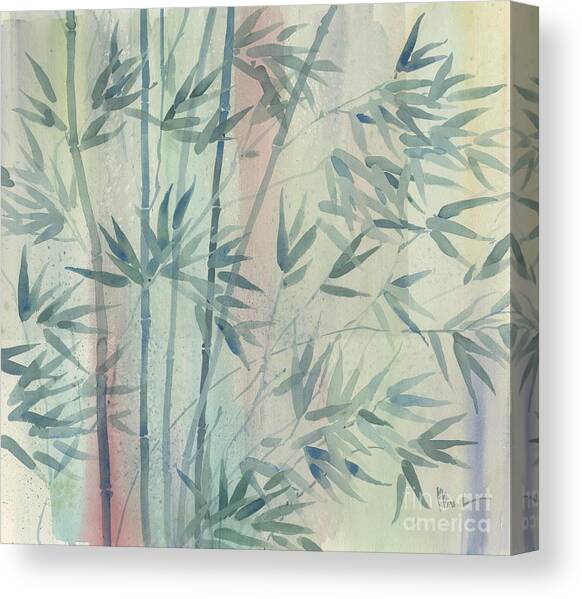 Rainforest Bamboo Canvas Art Print by Paul Brent