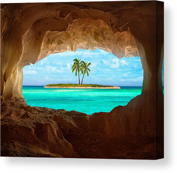 Canvas Print featuring the photograph Paradise by Matt Anderson