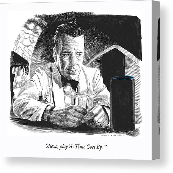 As Time Goes By Canvas Art Print by Karl Stevens