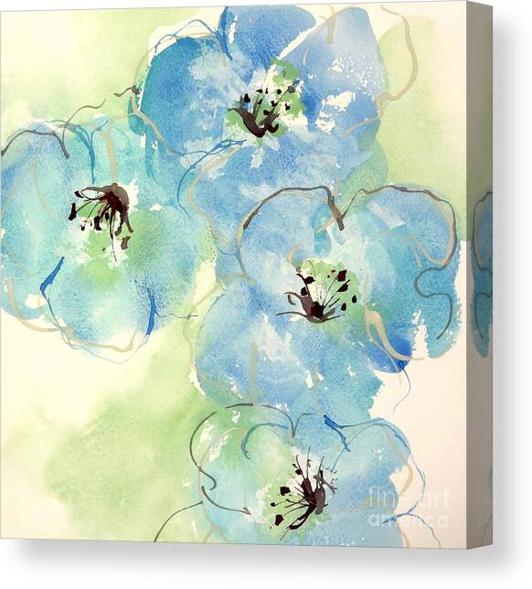 Japanese Quince 1 Canvas Art Print by Chris Paschke