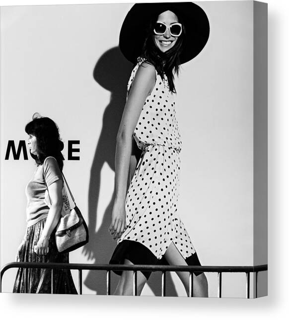 Me And My Expectations Canvas Art Print by Bobby Kostadinov