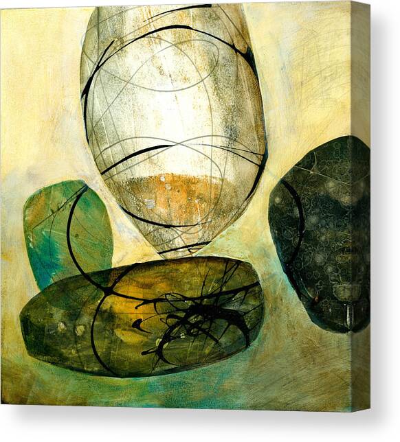 Shape 21 Canvas Art Print by Jane Davies