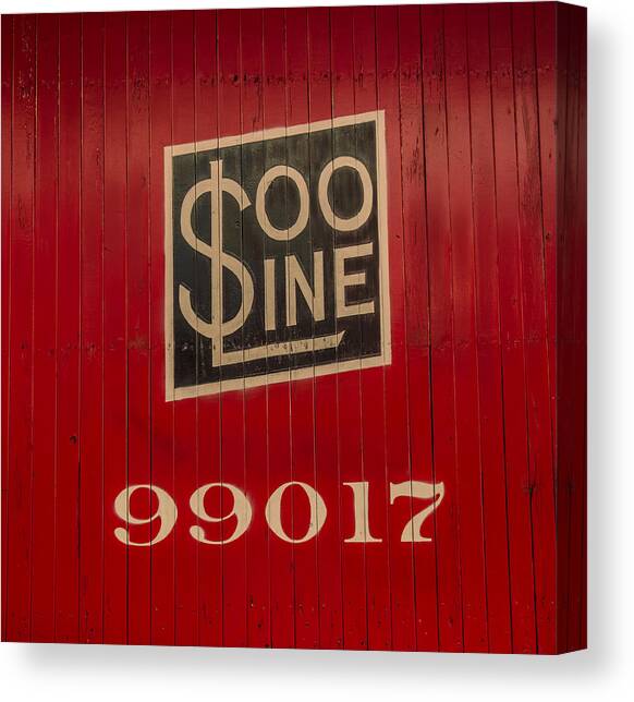 Soo Line Box Car Canvas Art Print by Paul Freidlund