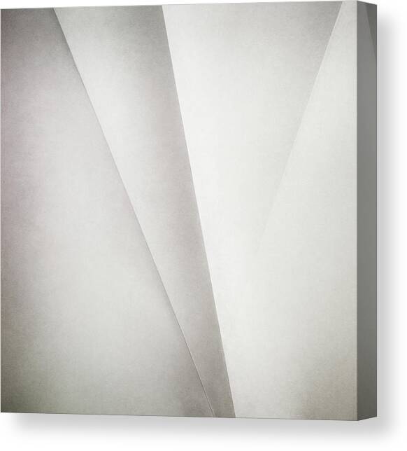 Lines on Paper Canvas Art Print by Scott Norris