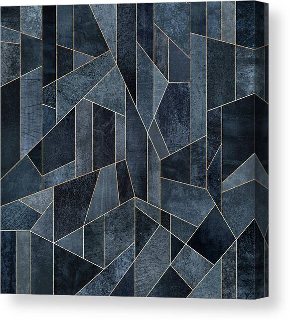 Skyscraper 1 Canvas Art Print by Elisabeth Fredriksson