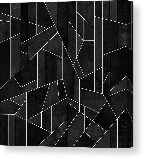 Skyscraper 2 Canvas Art Print by Elisabeth Fredriksson