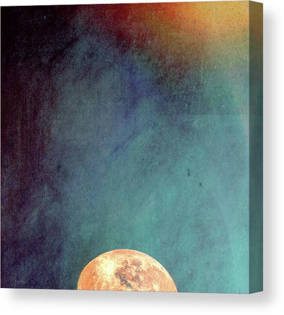 Sun and Moon Canvas Art Print by Bob Orsillo