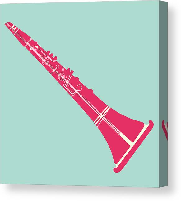 Clarinet #1 Canvas Art Print by CSA Images