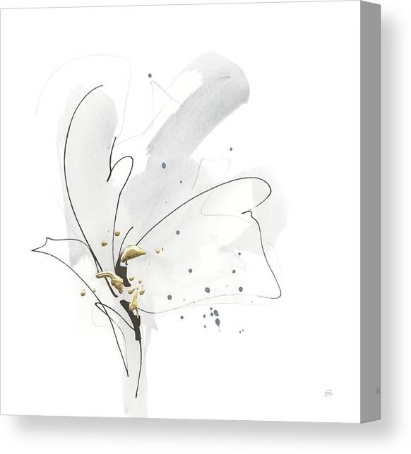 Cool Gray II Canvas Art Print by Chris Paschke