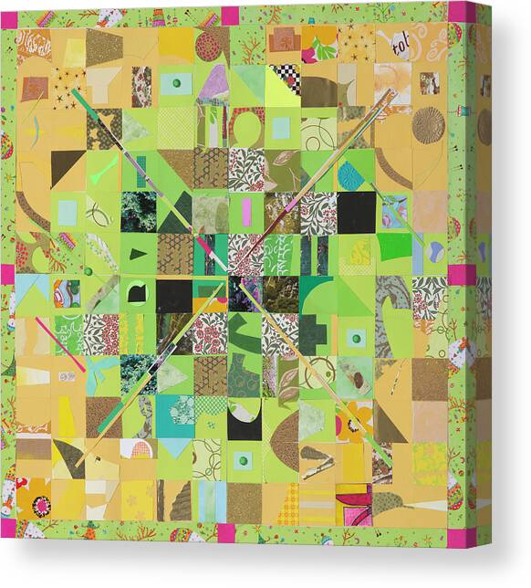 It Looks Like Spring Canvas Art Print by Pamela Fingado
