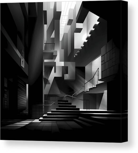 Radiant Riddles Canvas Art Print by Stephan Miros