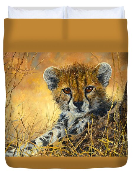 Cheetah Duvet Covers Fine Art America