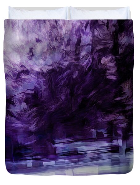 Dark Purple Duvet Covers Fine Art America