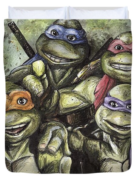 Teenage Mutant Ninja Turtles Duvet Covers Fine Art America