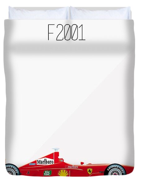 Ferrari F2001 F1 Poster Painting by Beautify My Walls - Pixels