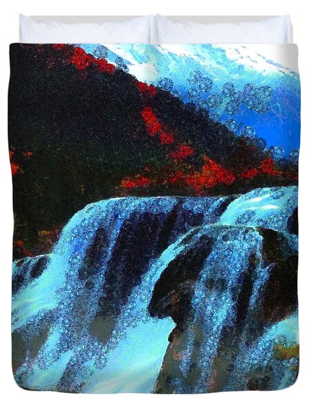  Painting - Water Fall In Asgelmint by Catherine Lott