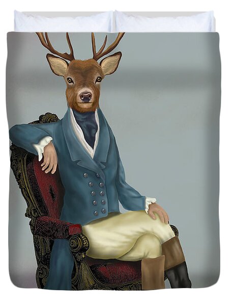 Distinguished Deer, Full #2 Duvet Cover