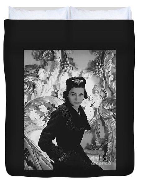A Young Coco Chanel T-Shirt by Diane Hocker - Pixels